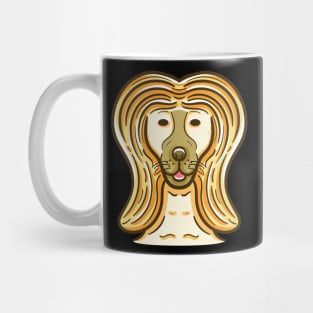 Afghan hound dog Mug